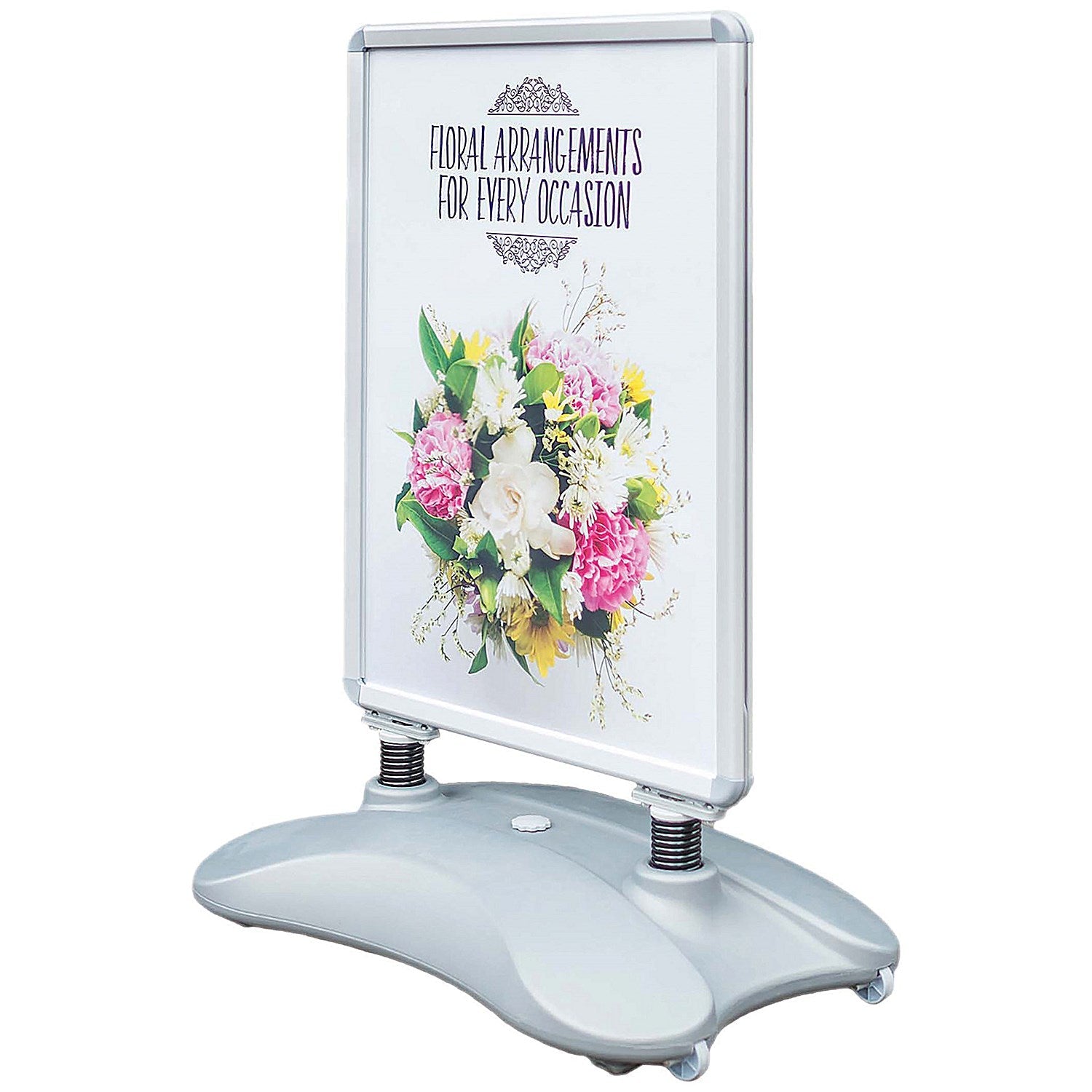 Deflecto A1 Water Based Pavement Display Board with Snap Frame Silver Easy2Order : DF90560