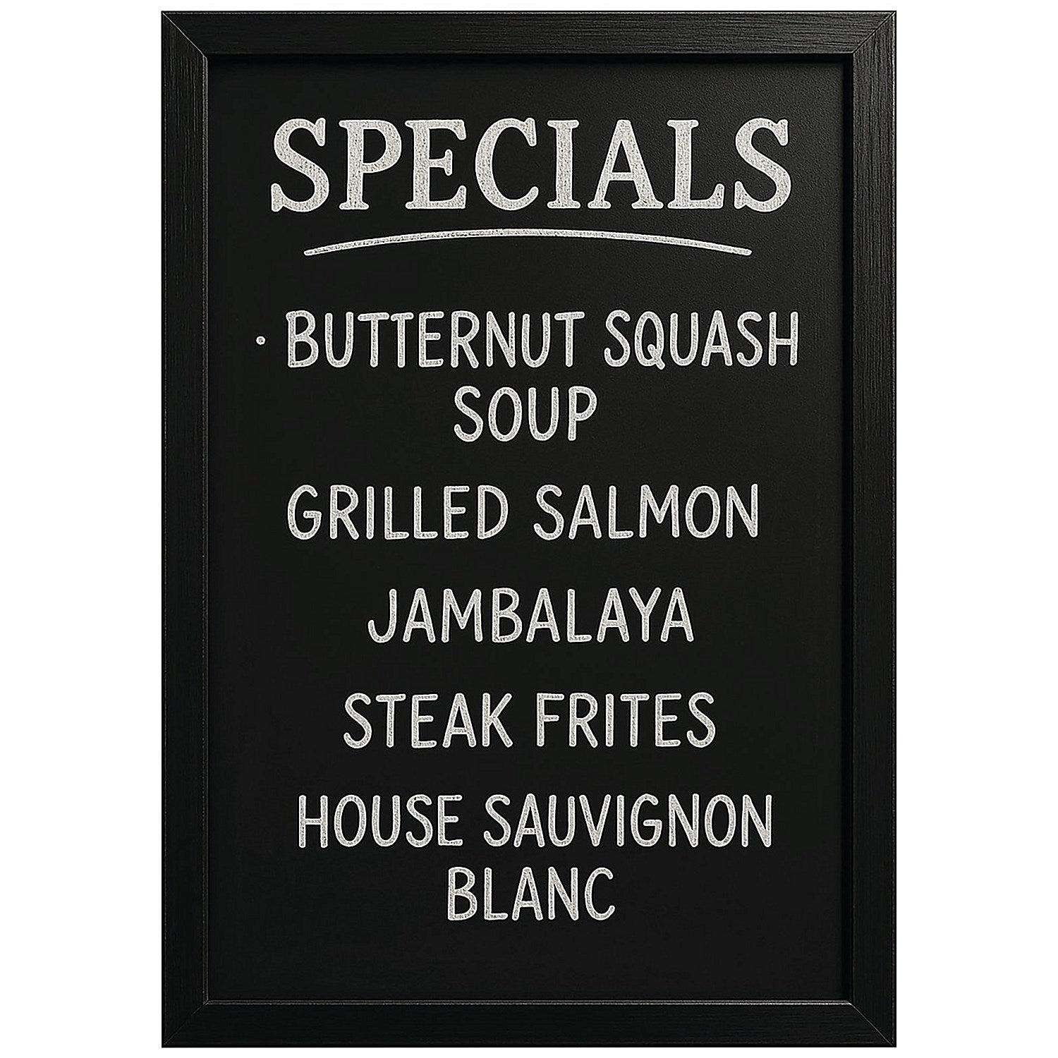 Deflecto Wall Mounted Chalkboard 300x400mm Black Easy2Order : DF91451