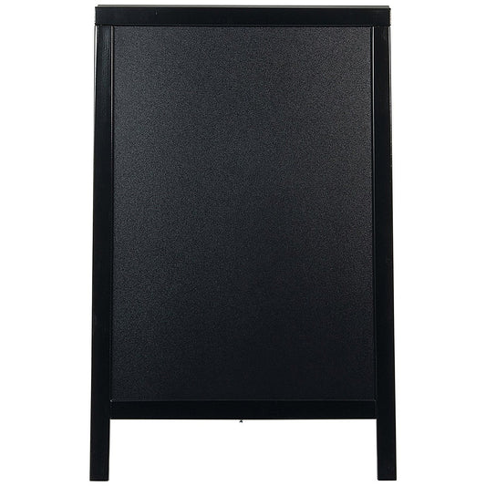 Deflecto Double Sided Pavement A Frame Chalkboard 850x545x560mm Black Easy2Order : DF91454