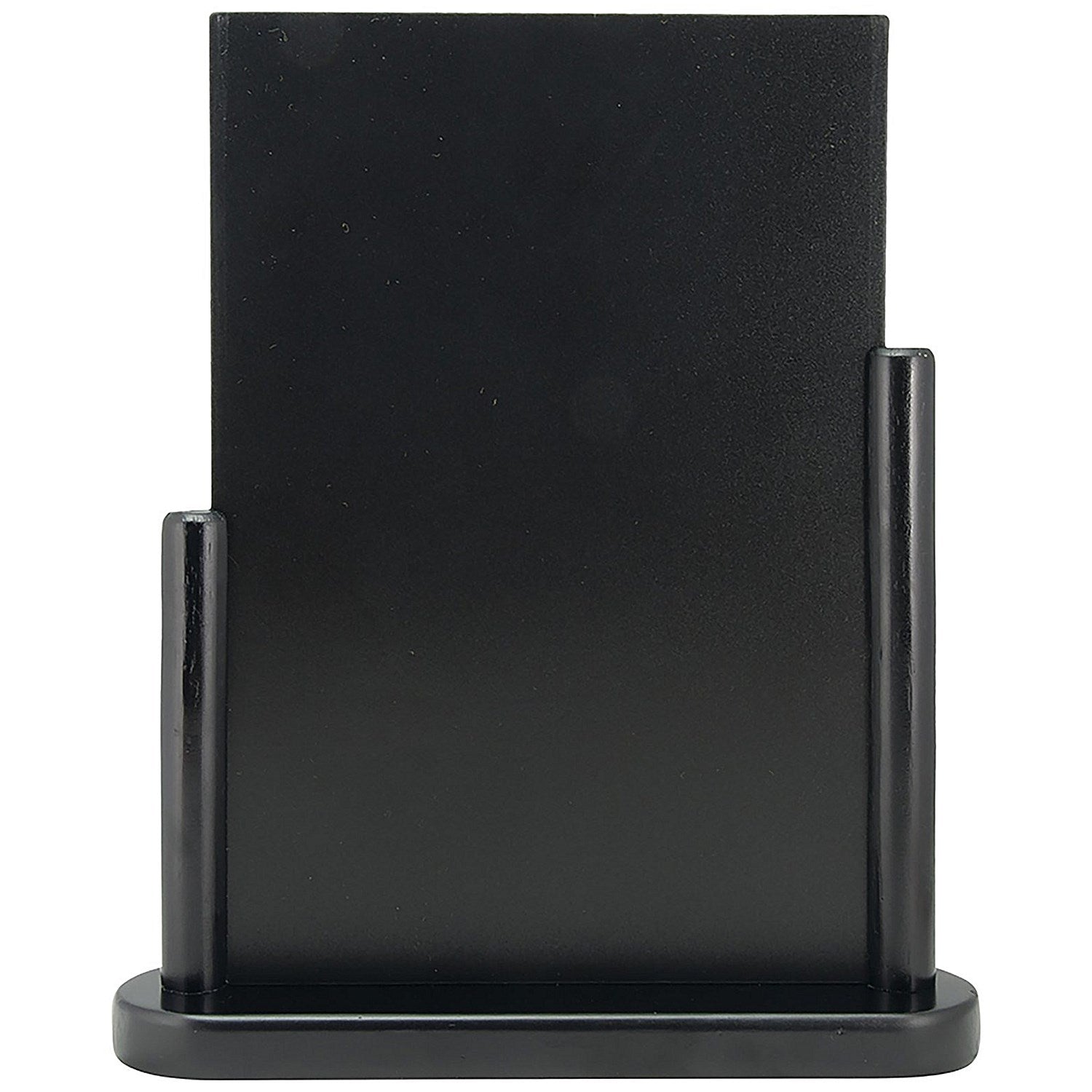 Deflecto Double Sided Small Countertop Chalkboard Information Display Black Easy2Order : DF91469