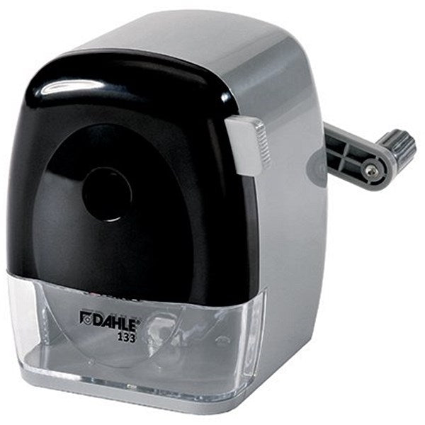 Dahle Desktop Pencil Sharpener with Clamp Grey/Black
