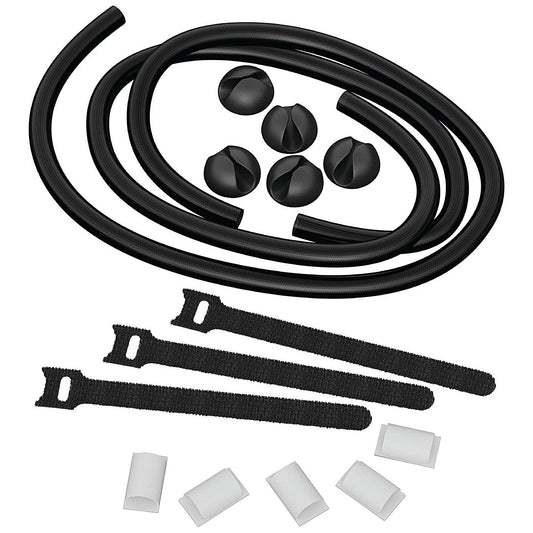 D-Line Cable Tidy Kit 4-in-1 Cable Management Set