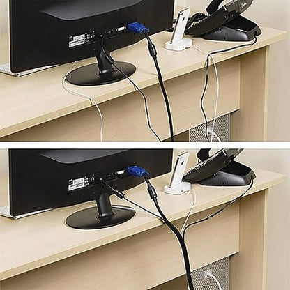 D-Line Cable Tidy Wrap, 2.5m, Black