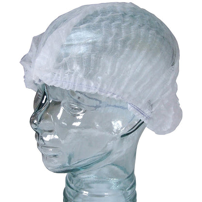 Beeswift Disposable Mob Cap, White, Box of 1000