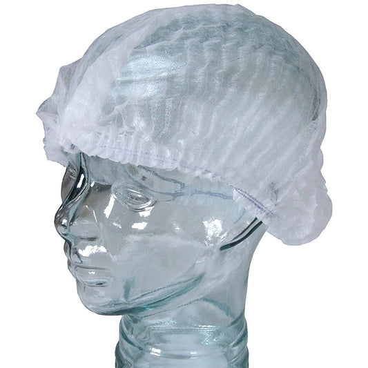 Beeswift Disposable Mob Cap, White, Box of 1000