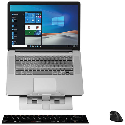 Standivarius StandArt Ergonomic Generalist Portable Laptop Stand, Silver
