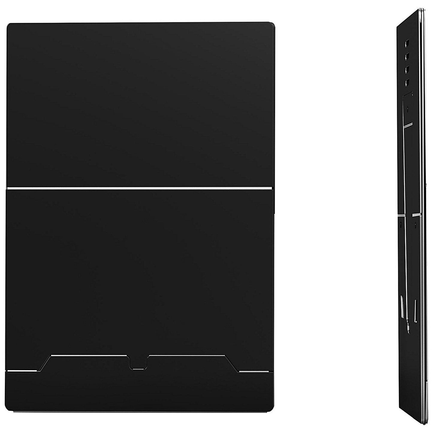 Standivarius Etra Premium Ergonomic Laptop Stand with Pivotable Document Holder, Black