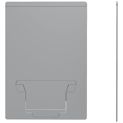 Standivarius Oryx Evo D Ergonomic Laptop Stand with In-Line Document Holder, Silver