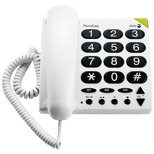 Doro Big Button Telephone White 311C