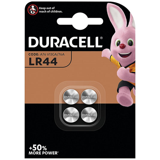 Duracell LR44 Alkaline Batteries, Pack of 4 Easy2Order : DU12801