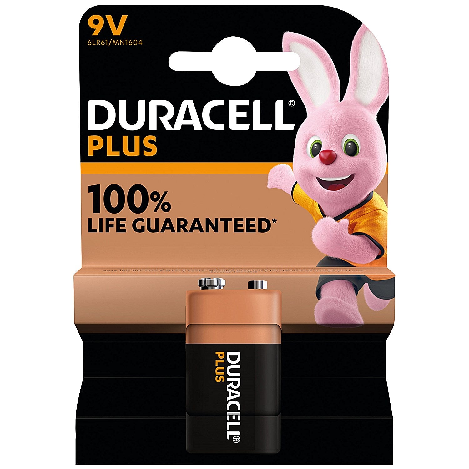 Duracell Plus 9V Alkaline Battery Easy2Order : DU14219
