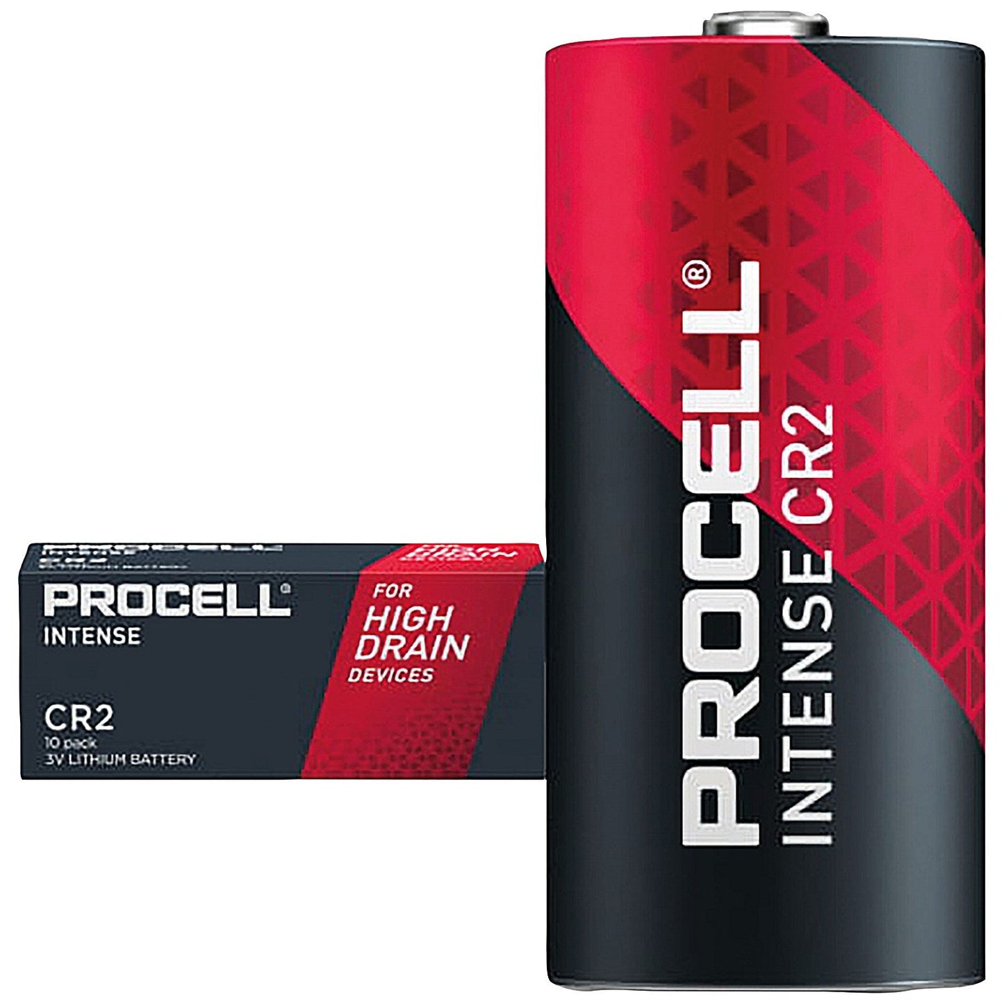 Duracell Procell Intense CR2 3V Batteries, Pack of 10