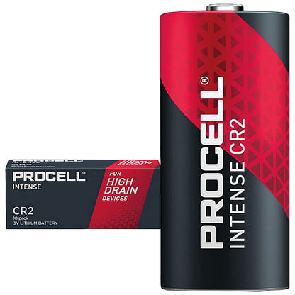 Duracell Procell Intense CR2 3V Batteries, Pack of 10