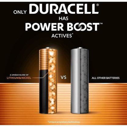 Duracell Plus AA Battery Alkaline 150% Extra Life Power Boost, Pack of 4