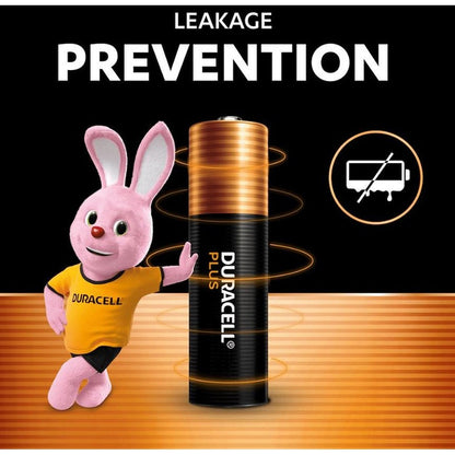 Duracell Plus AA Battery Alkaline 150% Extra Life Power Boost, Pack of 10