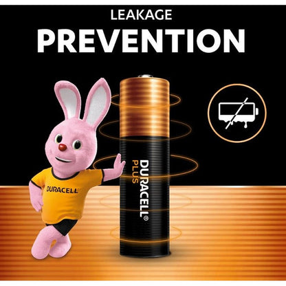Duracell Plus AAA Battery Alkaline 100% Extra Life Power Boost, Pack of 16