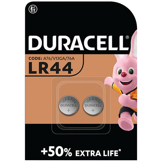 Duracell LR44 Alkaline Batteries, Pack of 2 Easy2Order : DU50442