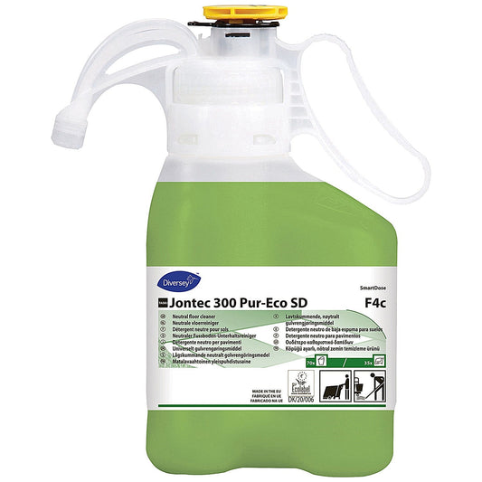 Diversey Taski Jontec 300 Pur-Eco Floor Cleaner, 1.4 Litres Easy2Order : DV10565