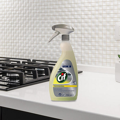 Cif Professional Power Cleaner Degreaser Spray, 750ml