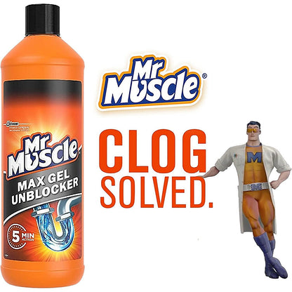 Mr Muscle Drain Gel, 1 Litre Easy2Order : DV66773