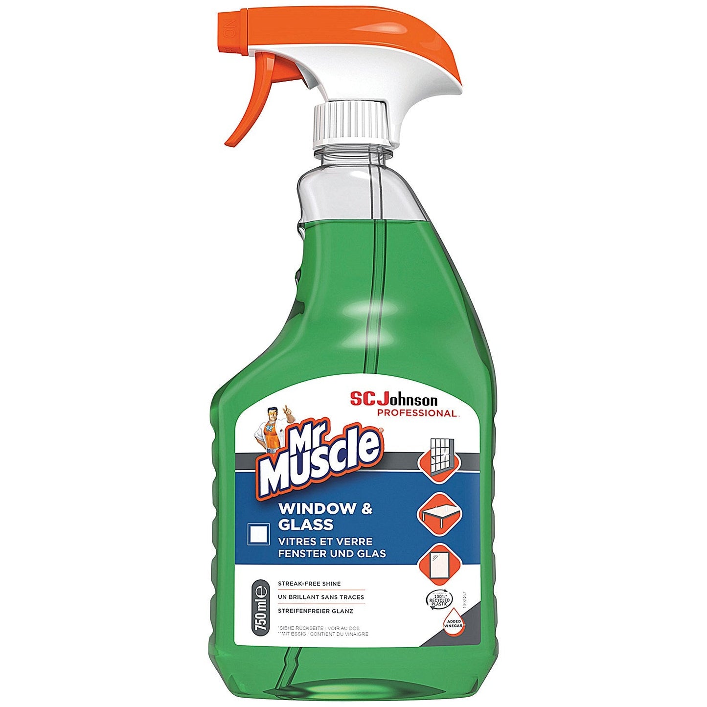 Mr Muscle Window and Glass Cleaner Spray, 750ml