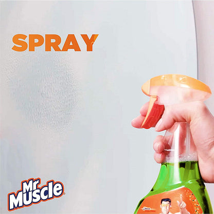 Mr Muscle Window and Glass Cleaner Spray, 750ml, Pack of 6