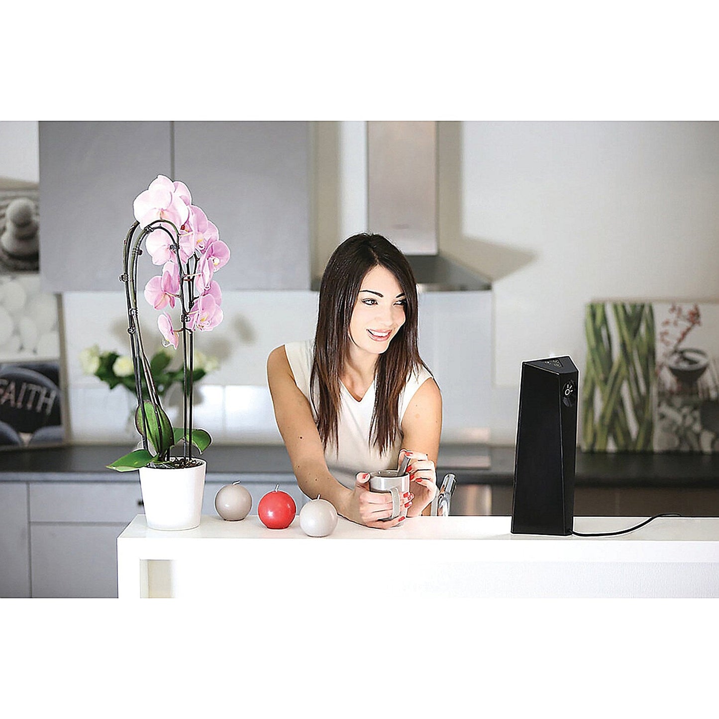 Dayvia Lamp SlimStyle Day 03 LED Black Easy2Order : DVA70035