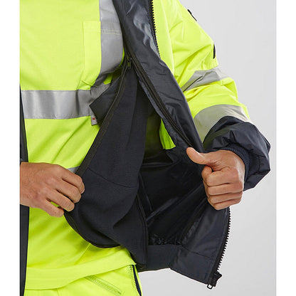Beeswift Europa Bomber Jacket, Saturn Yellow & Navy Blue, 6XL Easy2Order : EBJSYN6XL