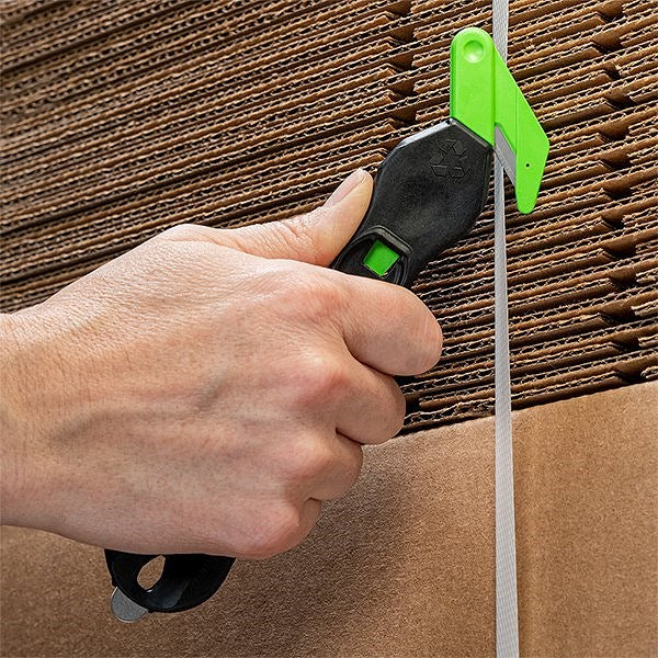 Klever Eco Xchange 30 Safety Cutter Black/Green Box 10