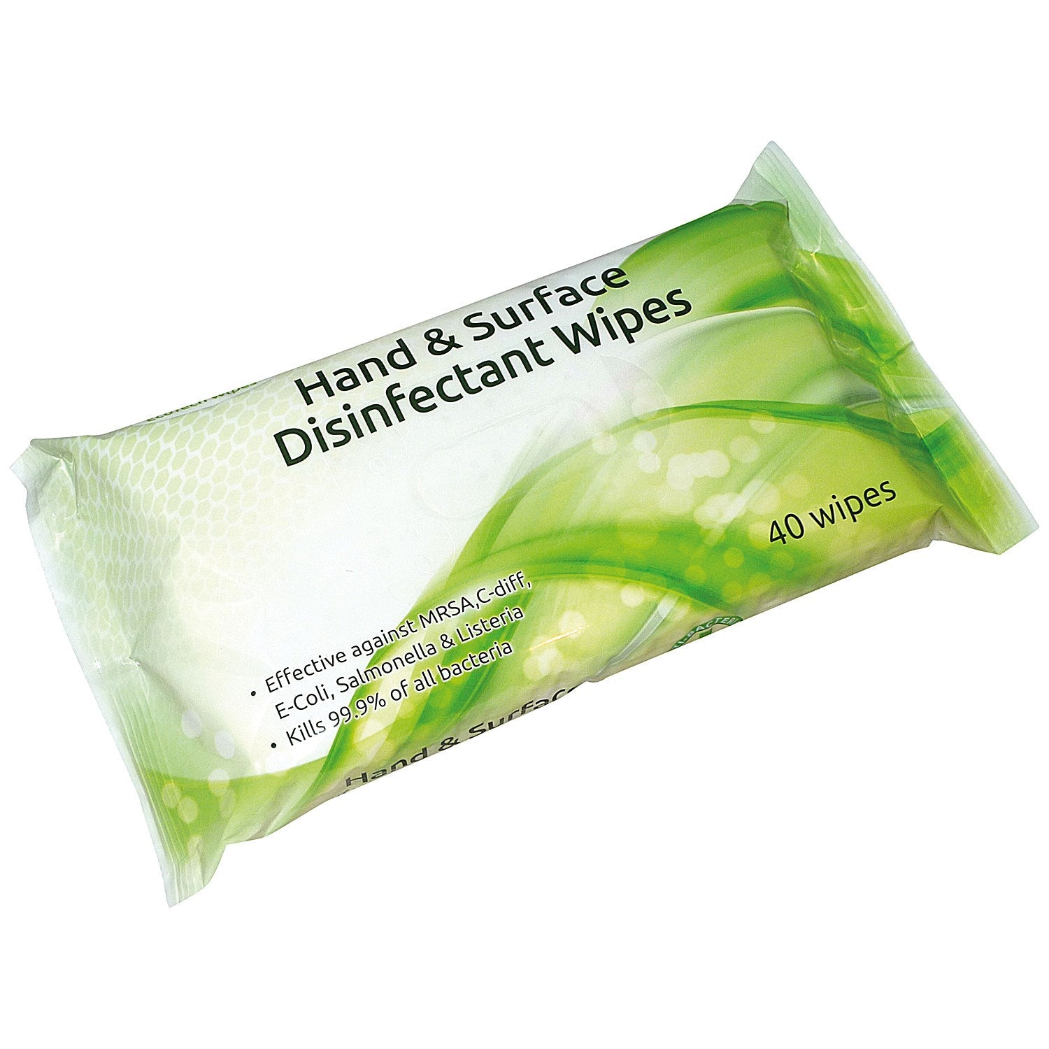 EcoTech Hand and Surface Disinfectant Wipes, 40 Wipes Per Pack, Pack of 16 Easy2Order : ECO24130