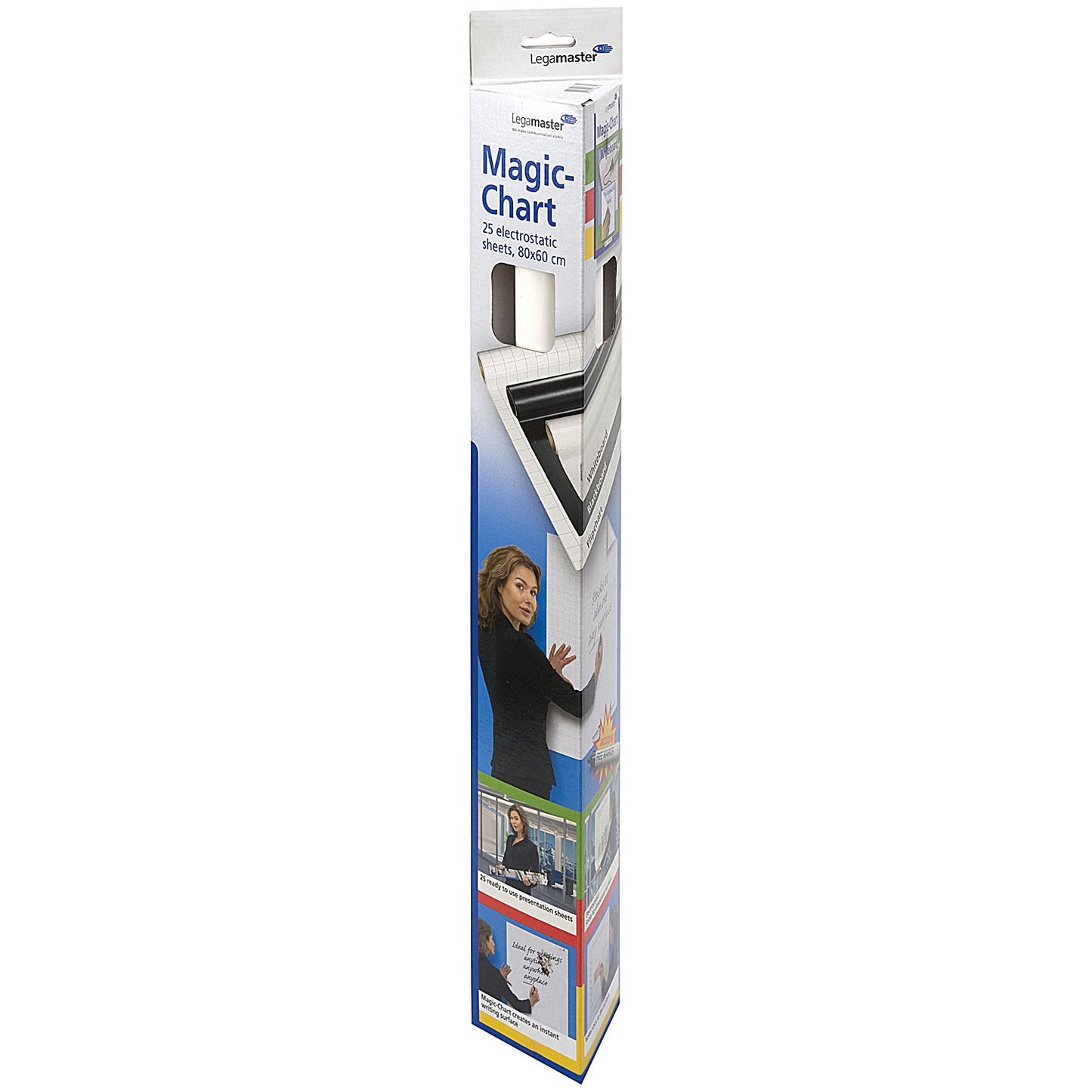 Legamaster Magic Chart Roll, Clear, 600x800mm