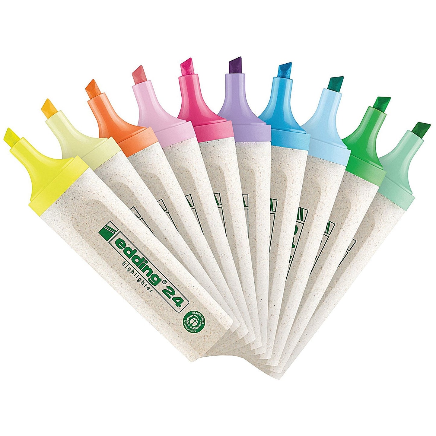 Edding 24 Ecoline Water-Based Highlighter Assorted (Pack of 48)