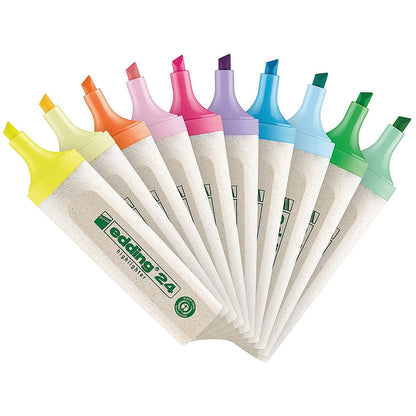 Edding 24 Ecoline Water-Based Highlighter Assorted (Pack of 48)