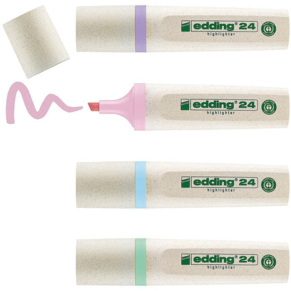 Edding 24 Ecoline Water-Based Highlighter Assorted (Pack of 48)