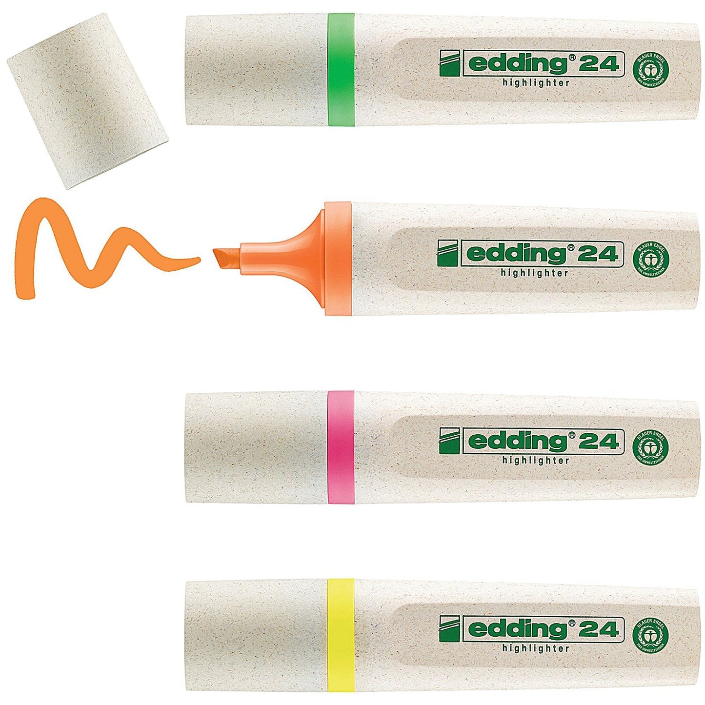 Edding 24 Ecoline Water-Based Highlighter Assorted (Pack of 48)