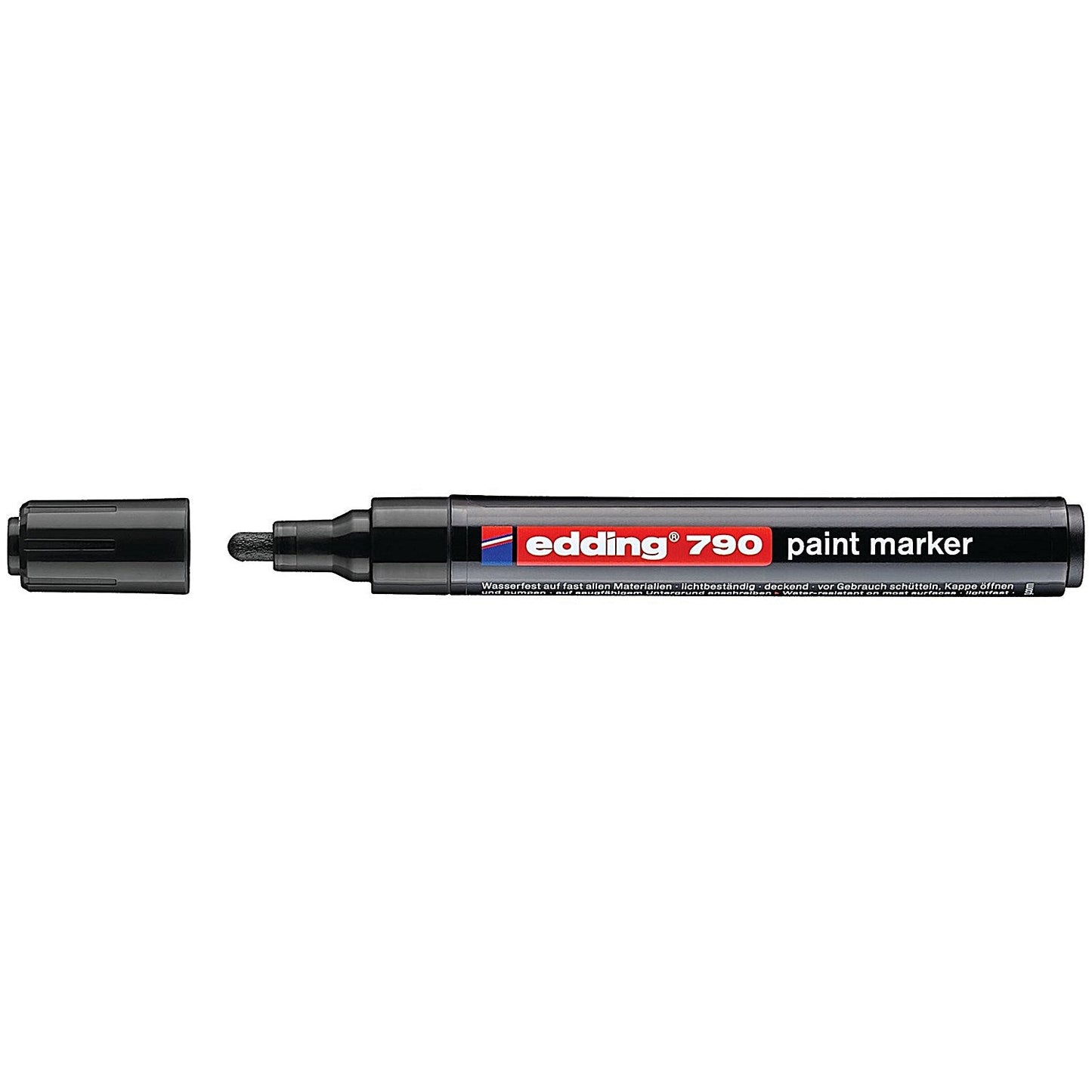 Edding 790 Paint Marker Folding Box, Black, Pack of 10 Easy2Order : ED83778