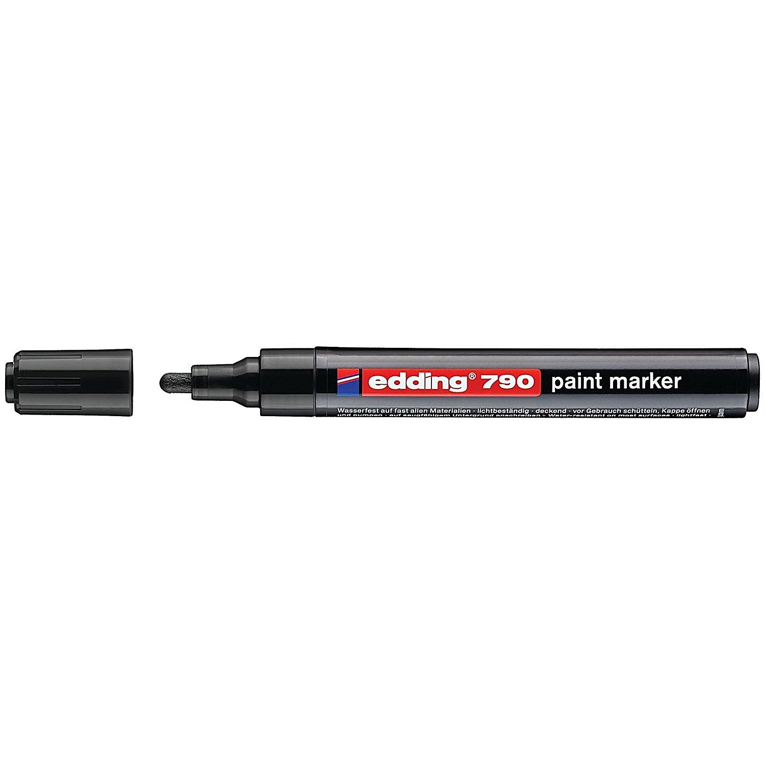 Edding 790 Paint Marker Folding Box, Black, Pack of 10 Easy2Order : ED83778