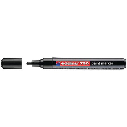 Edding 790 Paint Marker Folding Box, Black, Pack of 10 Easy2Order : ED83778