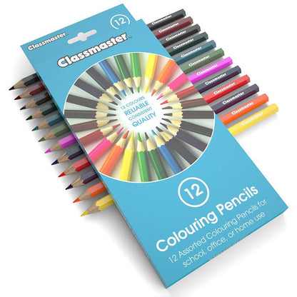 Classmaster Colouring Pencils, Assorted, Pack of 12