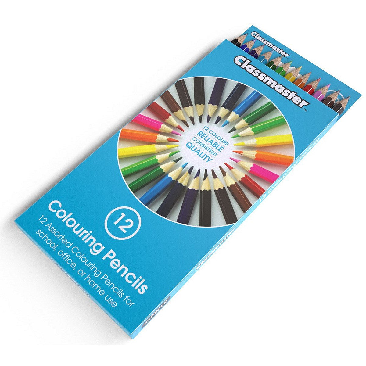 Classmaster Colouring Pencils, Assorted, Pack of 12 Easy2Order : EG60067
