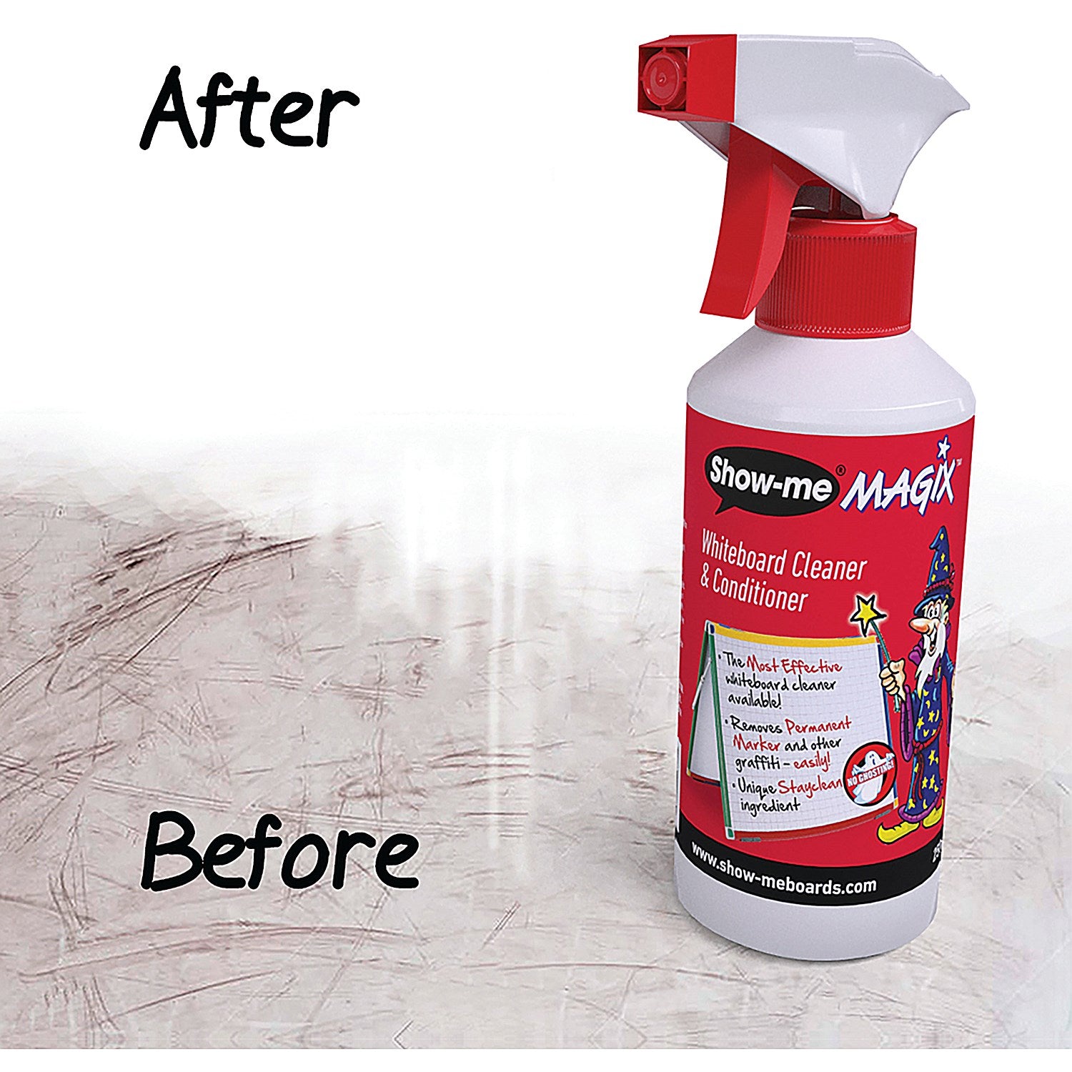 Show-me MAGIX Whiteboard Cleaner, 250ml