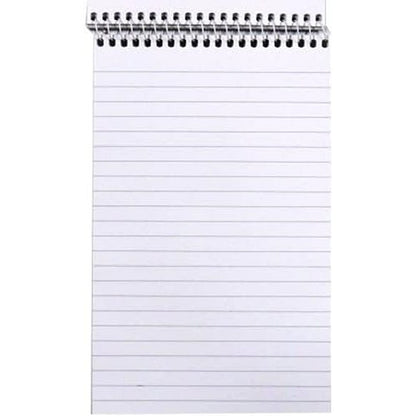 Graffico Recycled Wirebound Shorthand Notebook, 203x127mm, Ruled, 160 Pages, Green