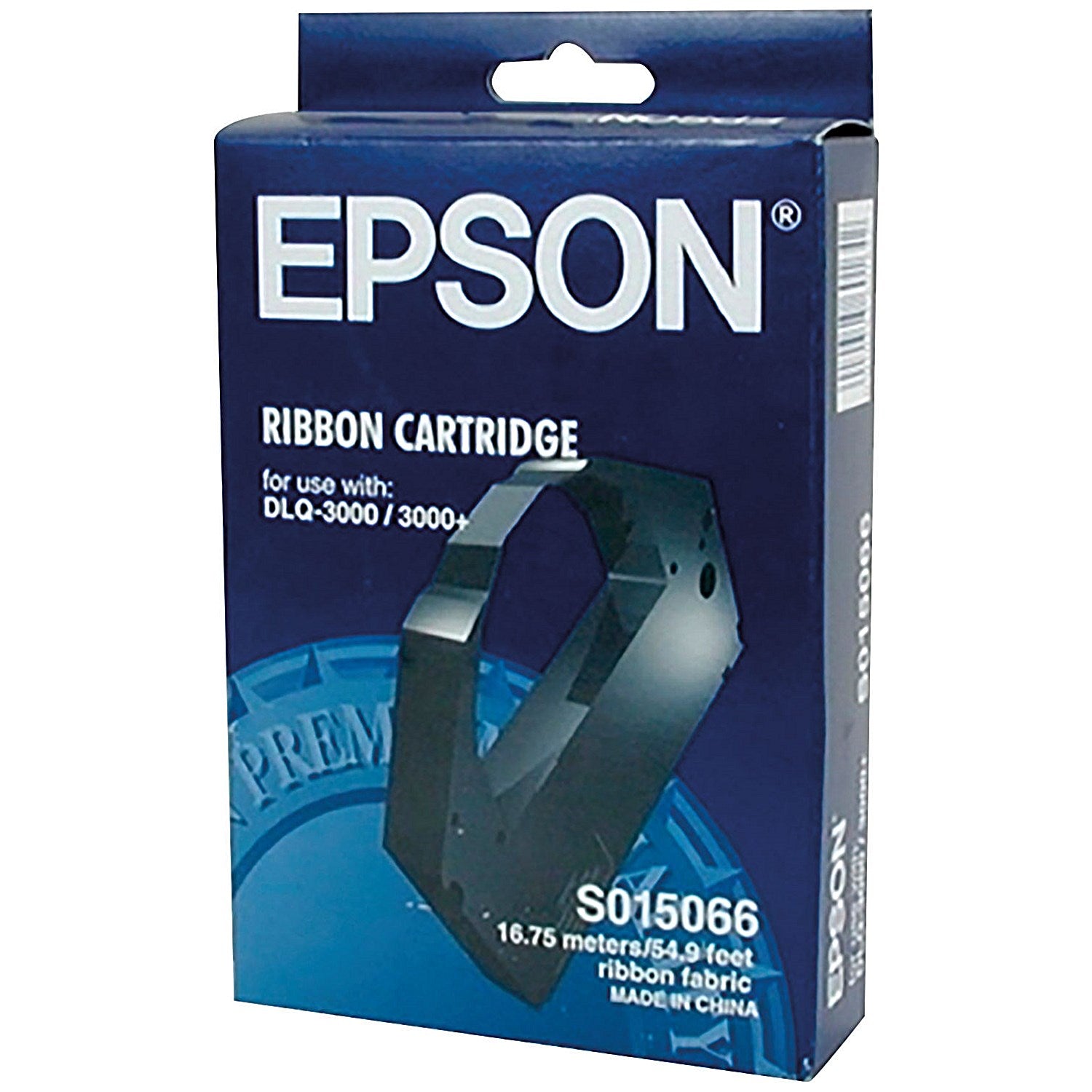 Epson S015066 Black Printer Ribbon for Q3000