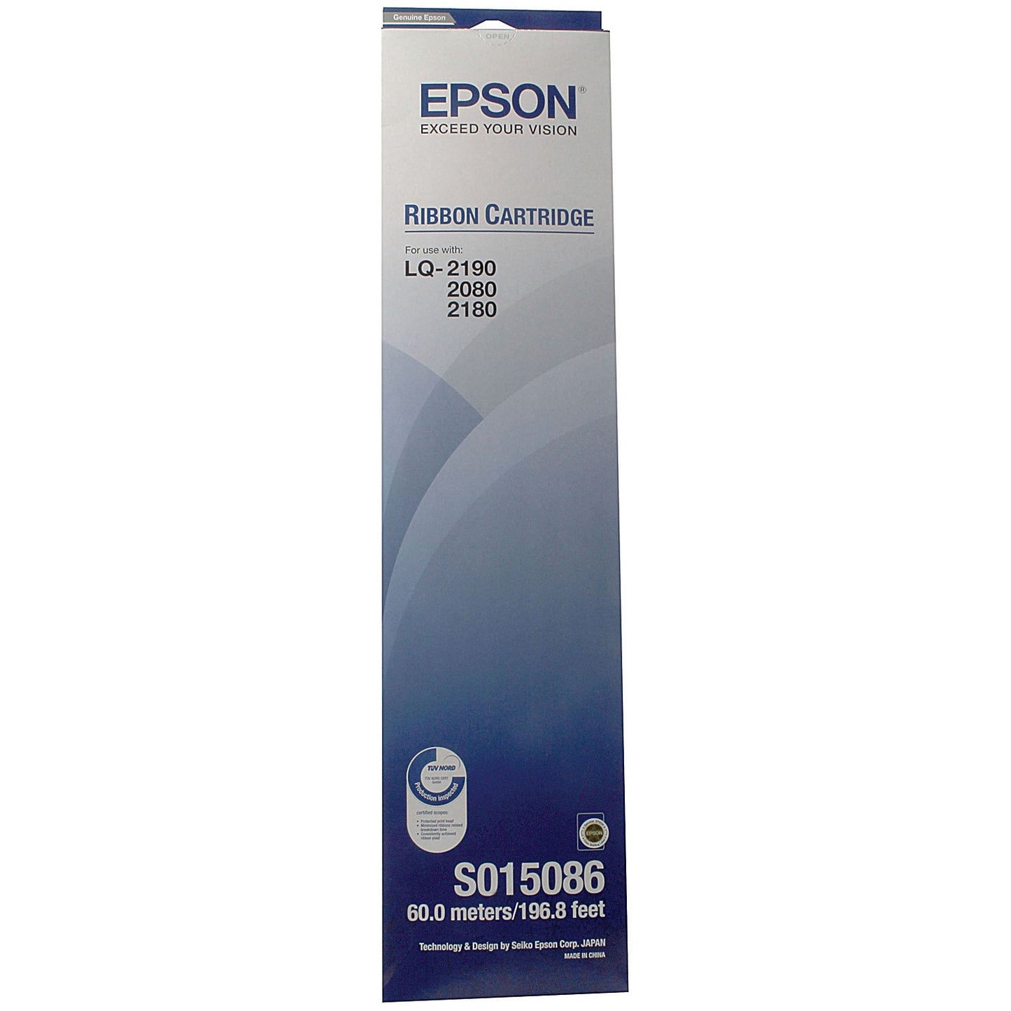 Epson SIDM Ribbon Cartridge Black C13S015086