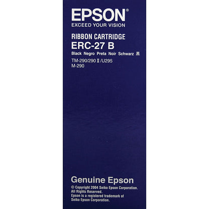 Epson ERC27B Ribbon Cartridge Black C43S015366