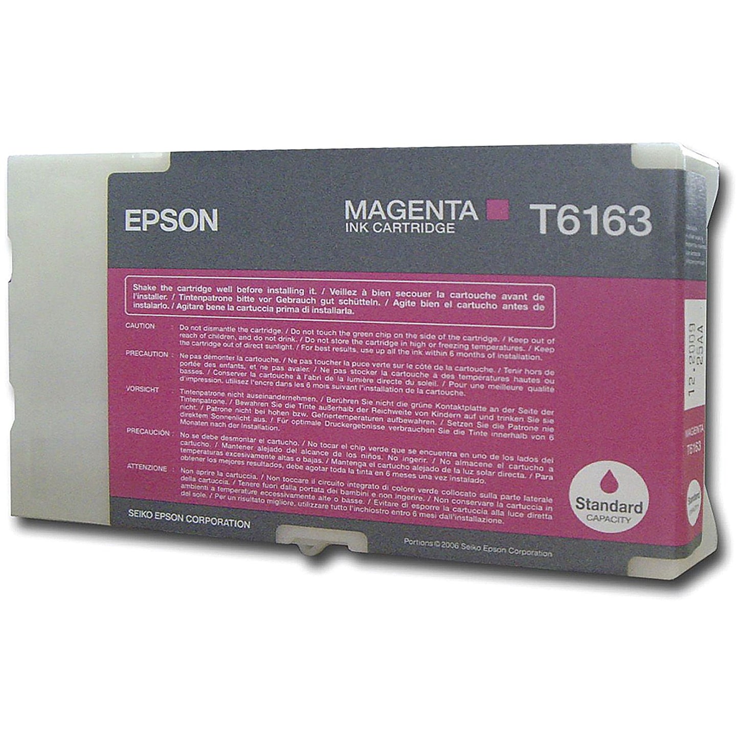 Epson T6163 DURABrite Ultra Ink Cartridge Magenta C13T616300