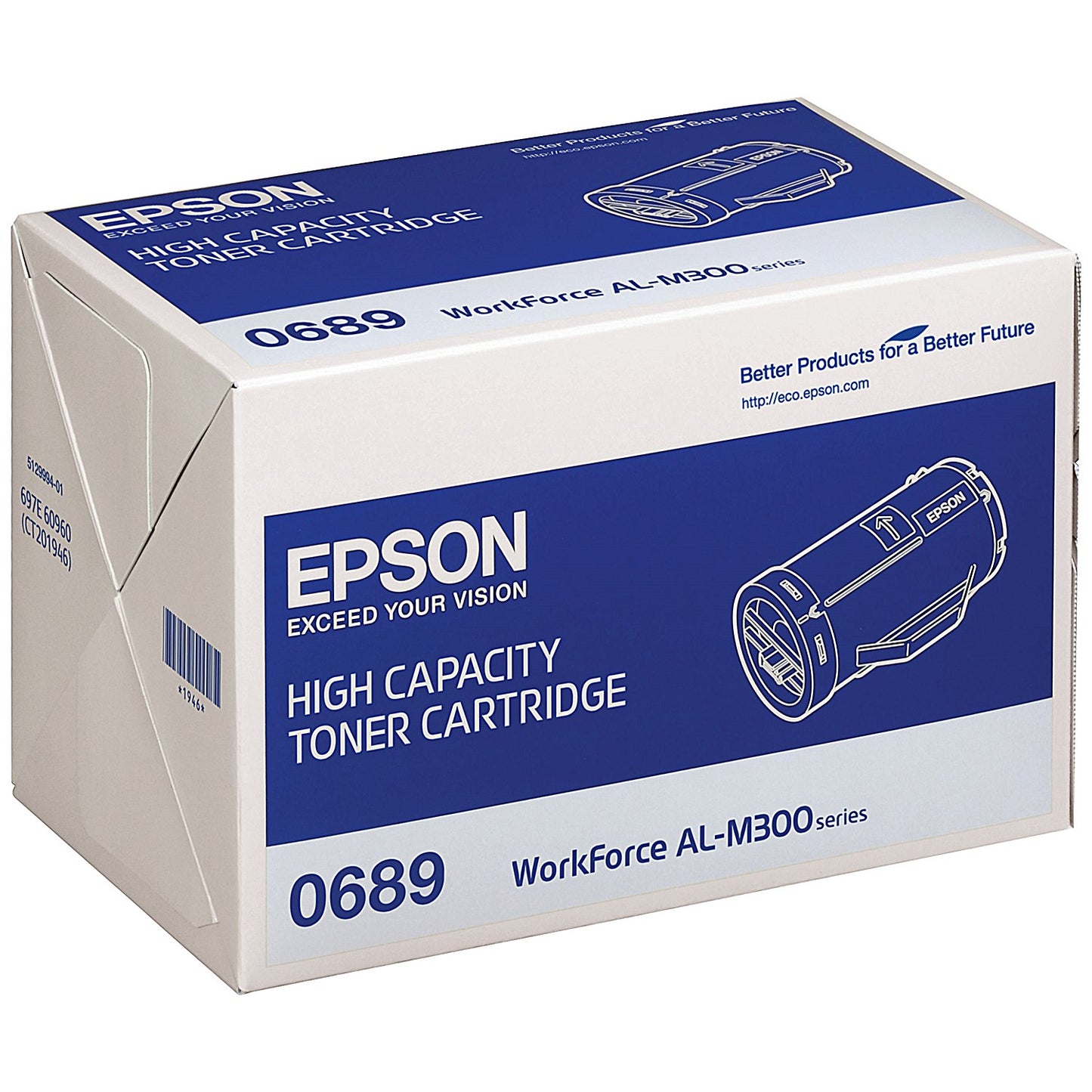 Epson 689 Toner Cartridge High Yield Black C13S050689