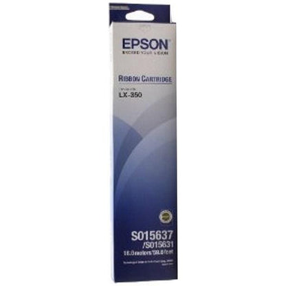 Epson SIDM Black Ribbon Cassette for LX-350/LX-300 (C13S015637)