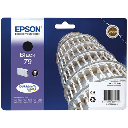 Epson 79 Tower of Pisa DURABrite Ultra Ink Cartridge Black C13T79114010 Easy2Order : EP53594