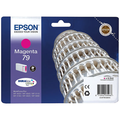 Epson 79 Tower of Pisa DURABrite Ultra Ink Cartridge Magenta C13T79134010 Easy2Order : EP53596